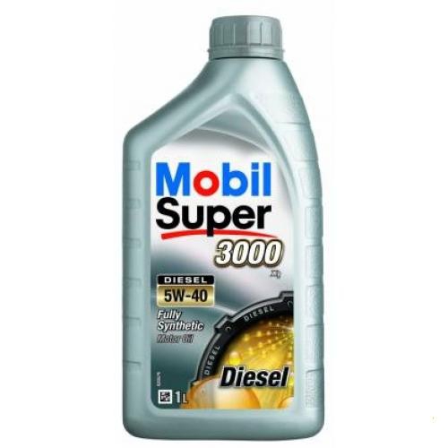 Масло моторное MOBIL Super 3000 X1 !!!! DIESEL !!!!,  5W-40, LL-01. 1л.