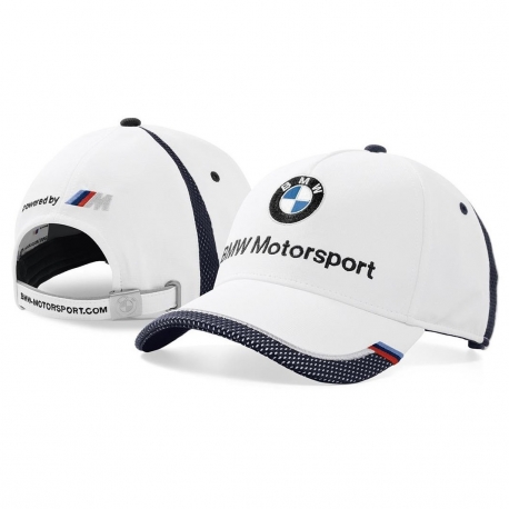 Бейсболка BMW Motorsport Collectors Cap, Unisex, White  