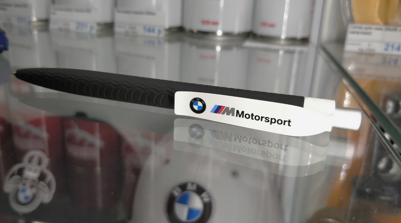 Шариковая ручка BMW Motorsport Ballpoint Pen, Black/White