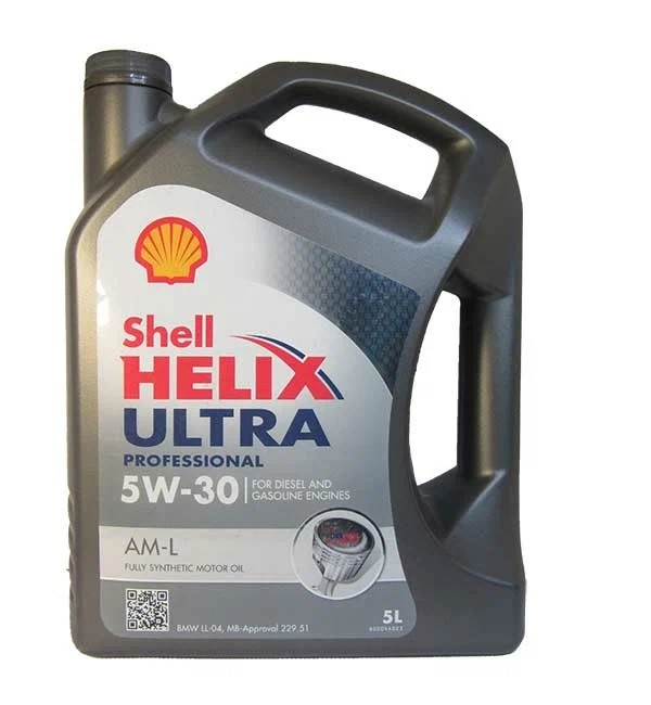 Масло мот. LL-04 (Дизель) SHELL Helix Ultra Pro AM-L 5W-30, 5л.