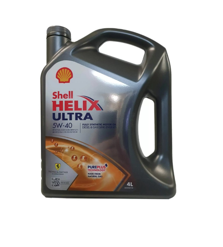 Масло мот. LL-01 (Бензин) SHELL Helix Ultra 5W-40, 4л.